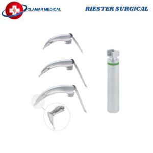 SET DE LARINGOSCOPIO ARTICULADO RIESTER SURGICAL
