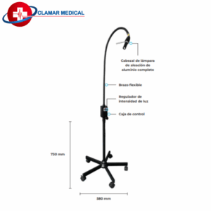 LÁMPARA DE EXPLORACIÓN MÉDICA EASYWELL KS-Q5