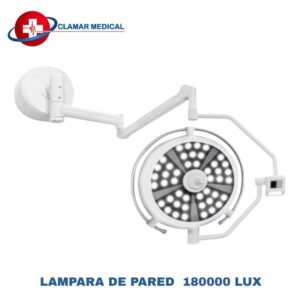 LAMPARA DE PARED DE 1 CABEZAL DE 180000 LUX